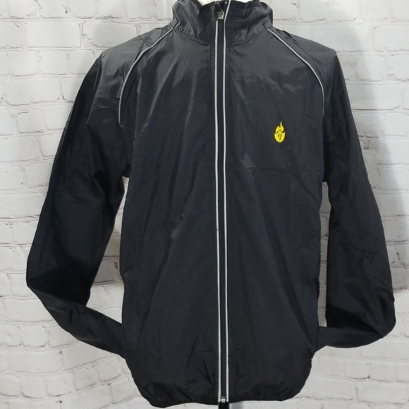 Wolfbike Cycling Black Windbreaker NWT - Picture 1 of 5